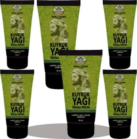 Ibn-I Sina Kuyruk Yağı Masaj Kremi 6 Adet 50ML