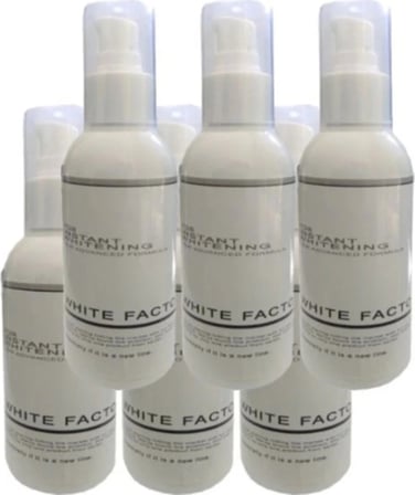 Süper White Factor For Instant Whitening - Krem 120 ml x 6 Adet