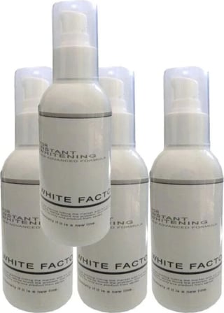 Süper White Factor 4X120 ml Cilt Bakım Kremi