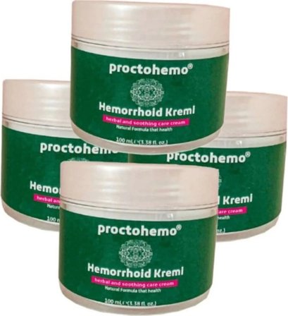 Proctohemo Bakım Kremi 4 Tane x 150 ml