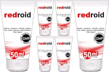Redroid 6lı Paket Masaj Kremi 50 ml Özel Krem