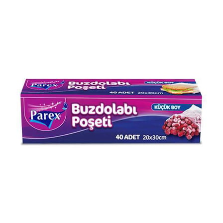 Buzdolabı Poş 20*30 Küçük 40lı