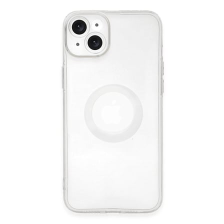 Apple iPhone 14 Plus Uyumlu Kılıf Santa Lens Silikon - Şeffaf