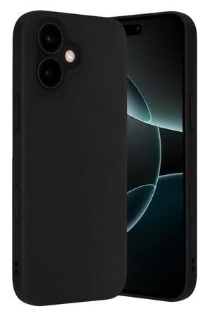 Apple iPhone 17 Uyumlu Nano içi Kadife Silikon - Siyah