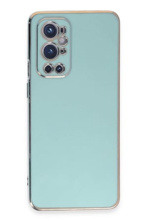 One Plus 9 Pro Kılıf Volet Silikon - Açık Yeşil