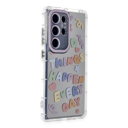 Samsung Galaxy S23 Ultra Uyumlu Kılıf Reflexion Desenli Kapak - Desen 7