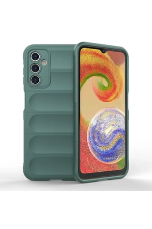 Galaxy A14 4G Kılıf Optimum Silikon - Koyu Yeşil