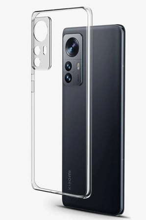 Xiaomi Mi 12 Lite Uyumlu Kilif Lux Seffaf Silikon