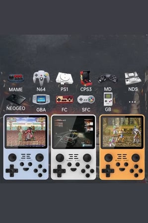 POWKIDDY RGB20S 64GB Retro Gamepad - Beyaz
