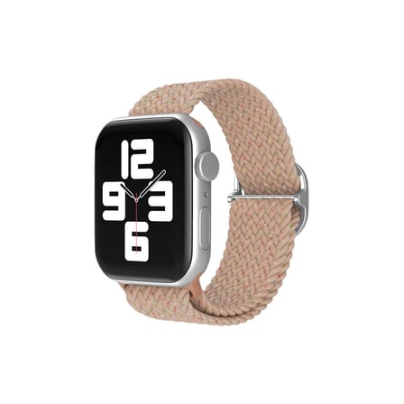 Apple Watch 42mm Uyumlu Star Kordon - Benekli Pudra