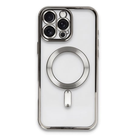 Apple İphone 16 Pro Max Uyumlu Kilif Kross Magneticsafe Kapak Titan Gri