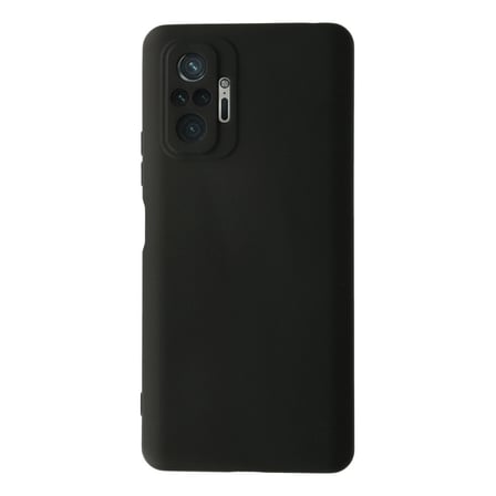 Redmi Note 10 Pro Kılıf Nano içi Kadife Silikon - Siyah