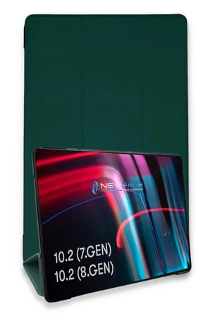 Apple iPad 10.2 (7.nesil) Kılıf Tablet Smart Kılıf - Koyu Yeşil