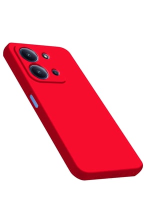 Xiaomi Redmi 15C 4G Uyumlu Nano içi Kadife Silikon - Kırmızı