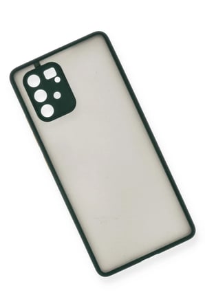 Samsung Galaxy A91 / S10 Lite Kılıf Montreal Silikon Kapak - Yeşil
