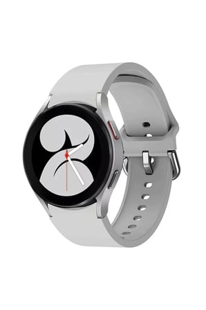 Bezos Professional Samsung Galaxy Watch 4 Uyumlu Akıllı Saat Kordonu Açık Gri