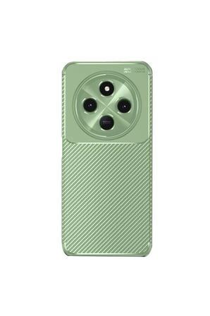 Xiaomi Redmi 14C Uyumlu Kilif Auto Focus Karbon Kapak Su Yesili
