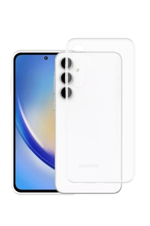 Samsung Galaxy A35 5G Uyumlu Kilif Lux Seffaf Silikon