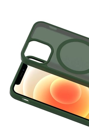 Joko Apple iPhone 11 Uyumlu Jota Magsafe Kapak - Koyu Yeşil
