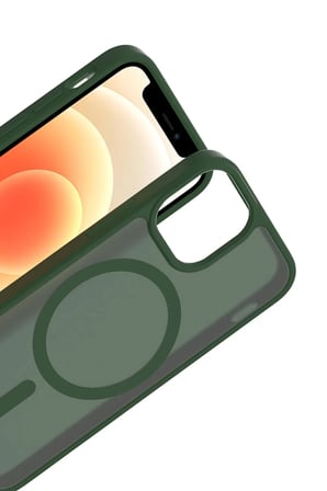 Joko Apple iPhone 11 Uyumlu Jota Magsafe Kapak - Koyu Yeşil
