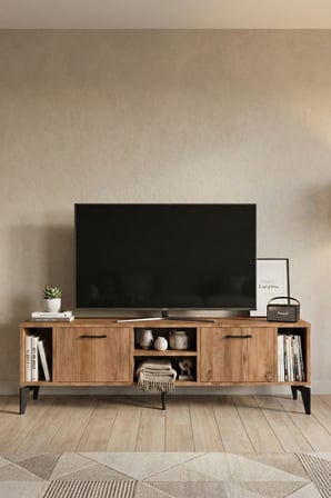 Linya TV Sehpası Çok Renkli 160x35 cm