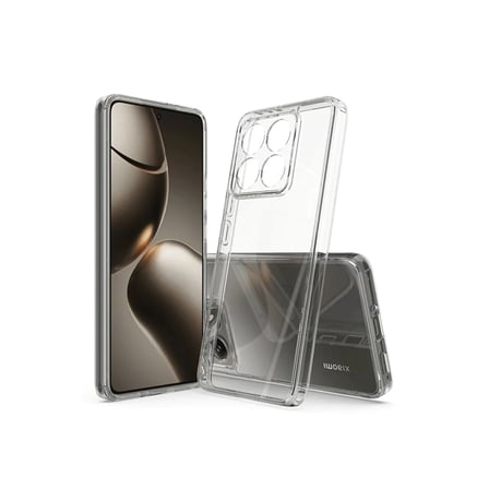 Xiaomi Mi 14T Uyumlu Kilif Lux Seffaf Silikon