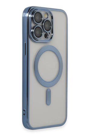 Apple İphone 14 Pro Max Uyumlu Kilif Kross Magneticsafe Kapak Sierra Blue