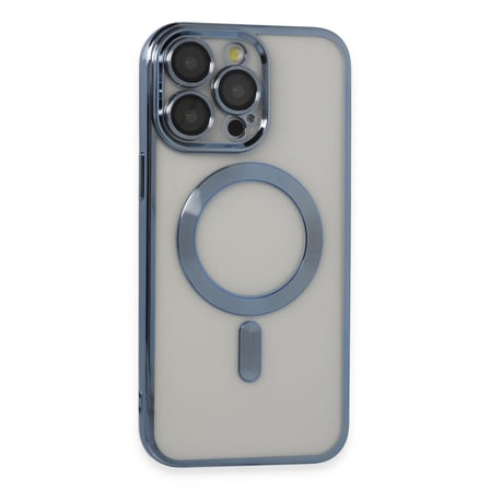 Apple İphone 14 Pro Max Uyumlu Kilif Kross Magneticsafe Kapak Sierra Blue
