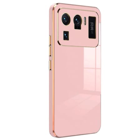 Xiaomi Mi 11 Ultra Uyumlu Kılıf Volet Silikon - Pembe