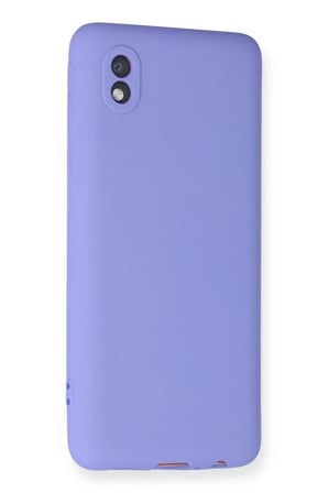 Samsung Galaxy A01 Core Uyumlu Kılıf First Silikon - Lila