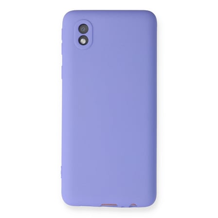 Samsung Galaxy A01 Core Uyumlu Kılıf First Silikon - Lila