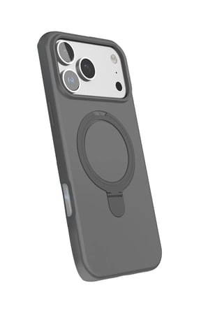 Apple iPhone 17 Pro Max Uyumlu Regal Magsafe Standlı Kapak - Titan Gri