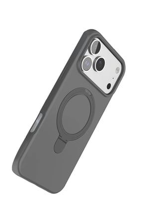 Apple iPhone 17 Pro Max Uyumlu Regal Magsafe Standlı Kapak - Titan Gri