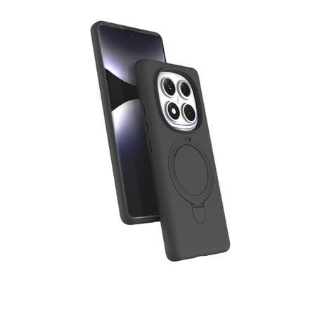 Xiaomi Redmi Note 14 Pro 5G Uyumlu Regal Magsafe Standlı Kapak - Titan Gri
