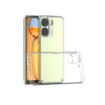 Xiaomi Redmi 13C Uyumlu Kilif Lux Seffaf Silikon