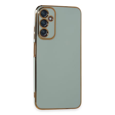 Samsung Galaxy A05S Uyumlu Kılıf Volet Silikon - Açık Yeşil