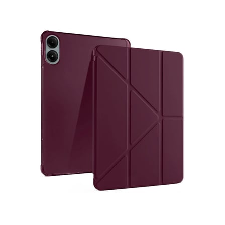 Bezos Professional Xiaomi Redmi Pad Pro 12.1 Tablet Kılıfı Kalemlikli Mürdüm