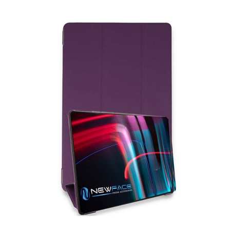 Apple iPad Mini 3 Kılıf Tablet Smart Kılıf - Mor