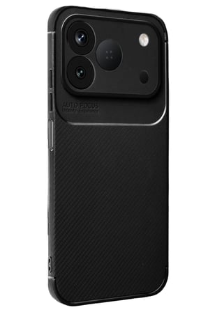 Tecno Spark 50 4G Uyumlu Auto Focus Karbon Kapak - Siyah