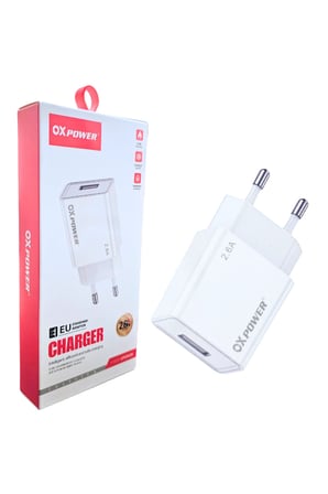 USB Sarj Adaptoru 2.6A? EU Standart
