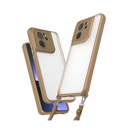 Xiaomi Mi 13T Pro Uyumlu Kılıf Penta Silikon Kılıf - Çöl Titanyum