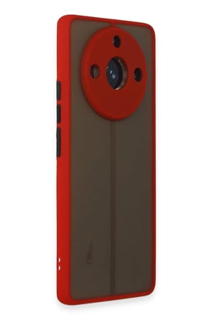 Realme 11 Pro Uyumlu Kılıf Montreal Silikon Kapak - Kırmızı