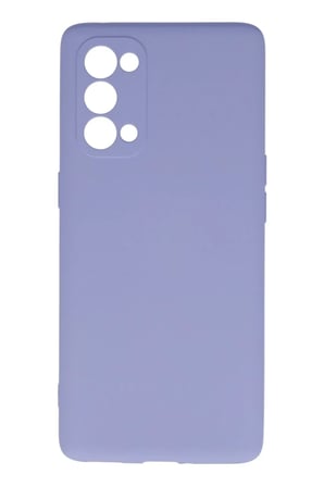 Oppo Reno 5 Pro Uyumlu Kılıf Nano içi Kadife Silikon - Lila