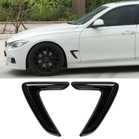BMW Tip Çamurluk Havalandırma Venti Kısa Parlak Siyah NKT98