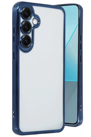 Galaxy S25 Plus Kılıf Razer Lensli Silikon - Lacivert