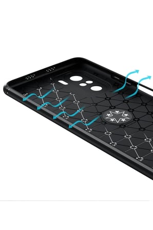 Xiaomi Poco F3 Uyumlu Kılıf Range Yüzüklü Silikon - Kırmızı