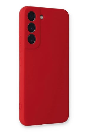 Samsung Galaxy S23 Plus Uyumlu Kılıf Nano içi Kadife Silikon - Kırmızı