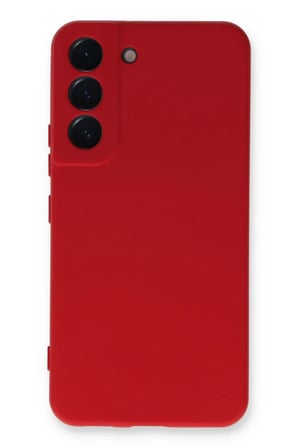 Samsung Galaxy S23 Plus Uyumlu Kılıf Nano içi Kadife Silikon - Kırmızı