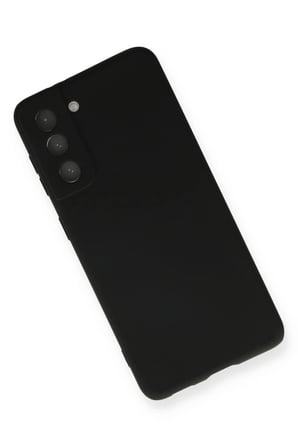 Samsung Galaxy S22 Plus Uyumlu Kılıf First Silikon - Siyah