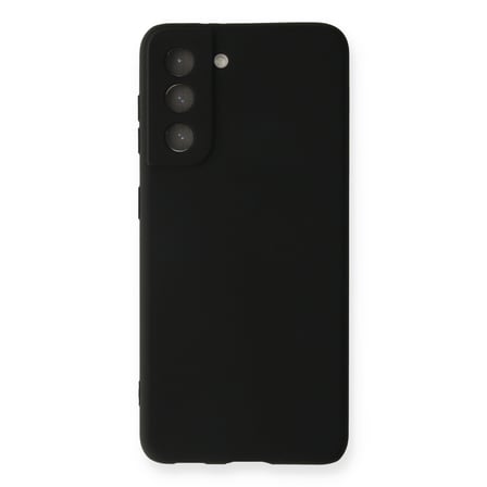 Samsung Galaxy S22 Plus Uyumlu Kılıf First Silikon - Siyah